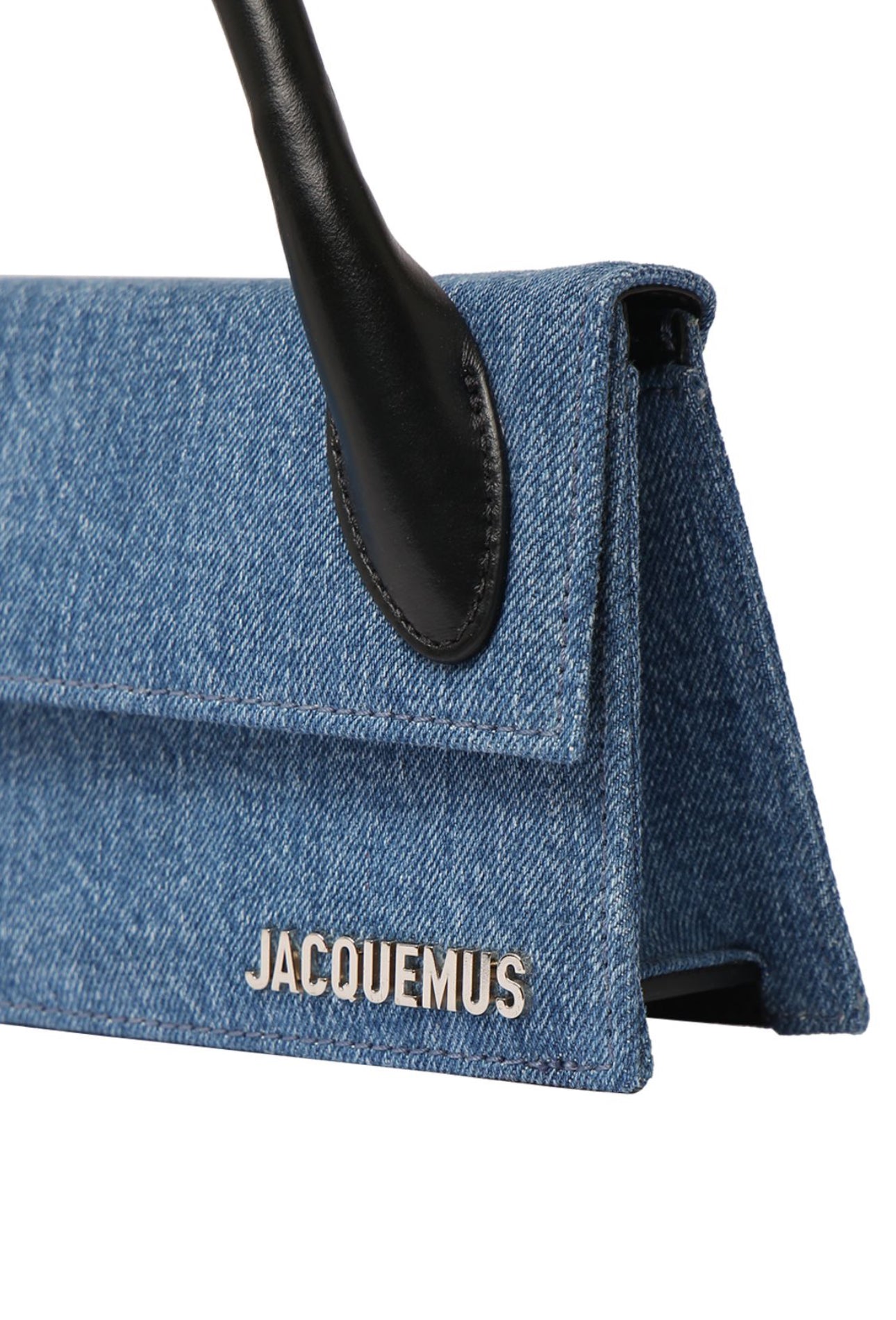 Jacquemus Le Chiquito Long Denim Top Handle Bag