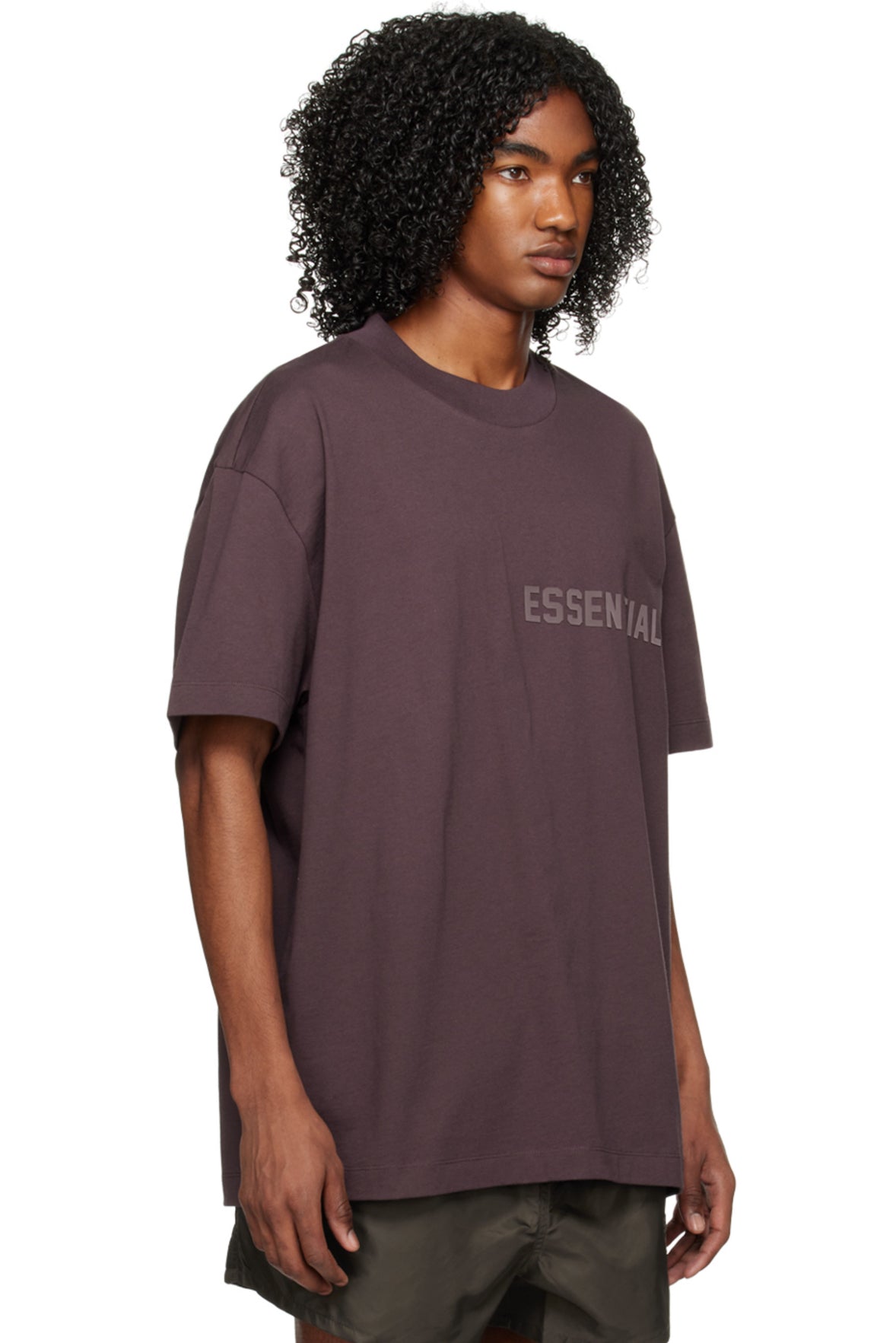 Fear Of God Essentials Exclusive Purple T-shirt