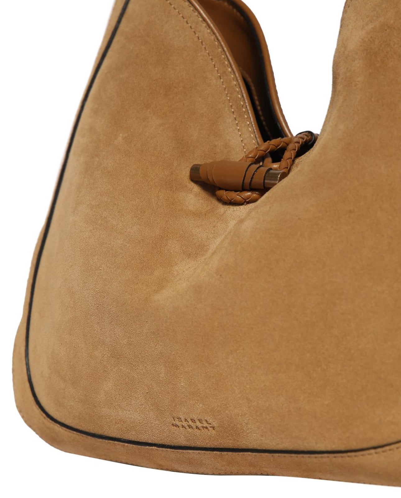 Isabel Marant Vigo Hobo Suede Shoulder Bag