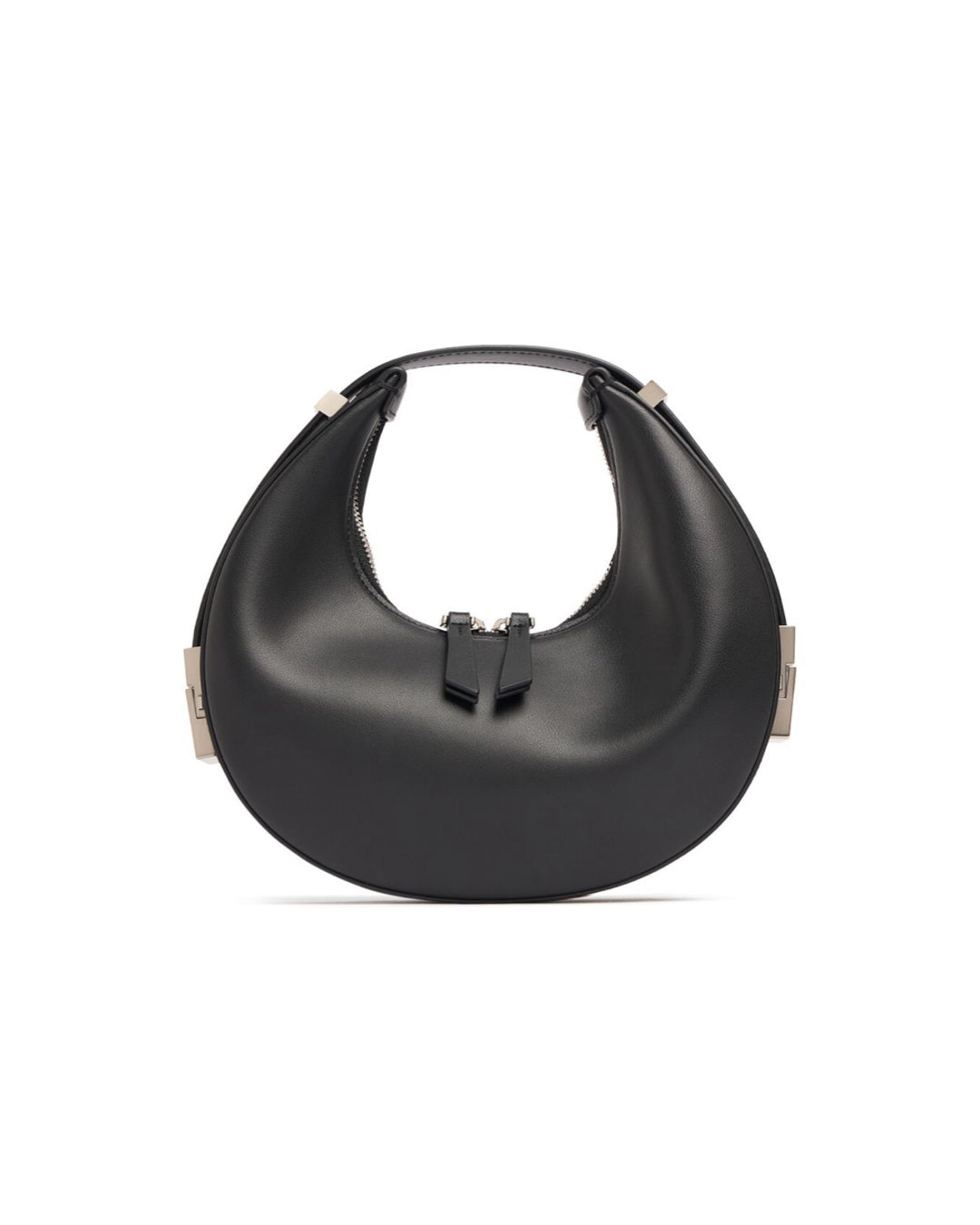 Osoi Mini Toni Leather Top Black Handle Bag