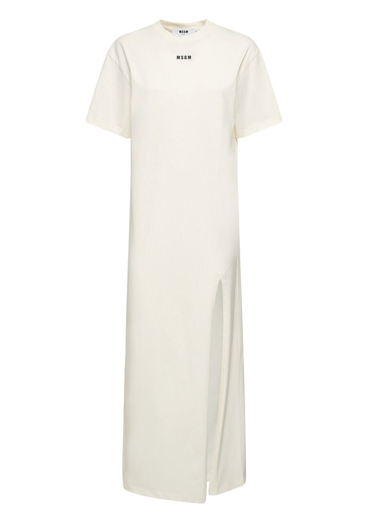 MSGM Cotton T-shirt Midi Dress