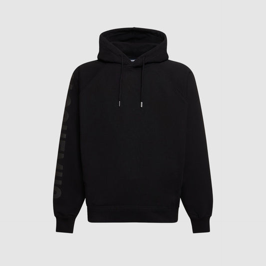 Jacquemus Le Hoodie Typo Cotton Sweatshirt