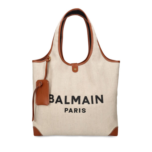 Balmain
B-Army Canvas Logo Tote Bag