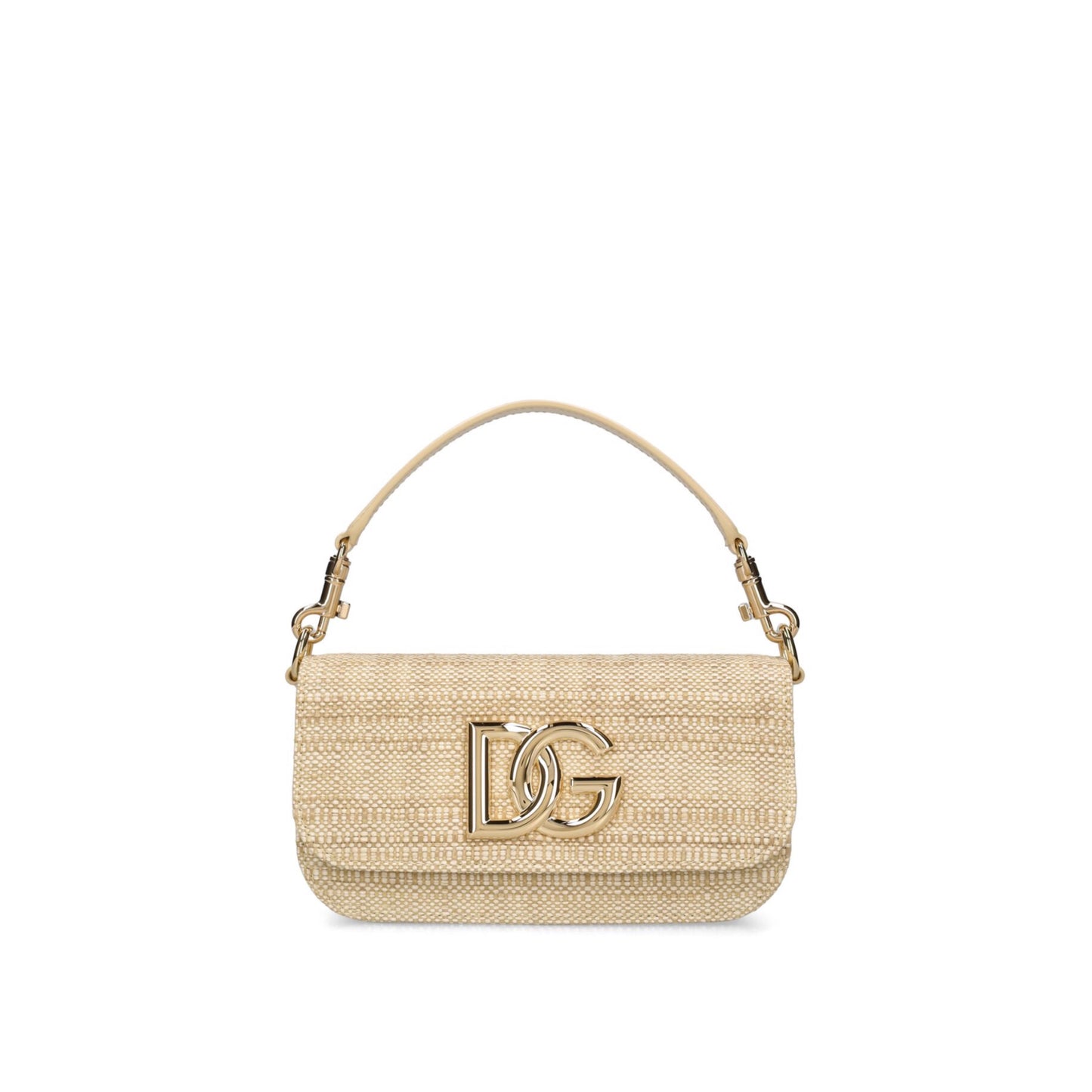 Dolce&Gabbana 3.5 Raffia Top Handle Bag