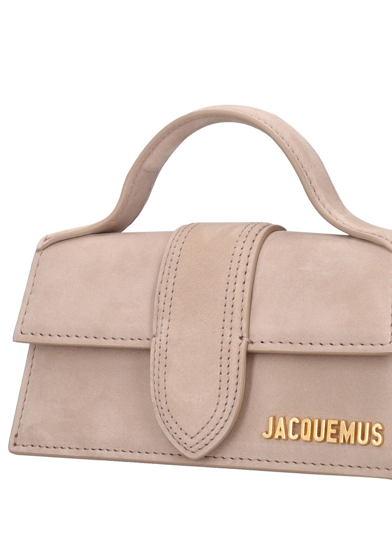 Jacquemus Le Bambino Nubuk Top Handle Bag