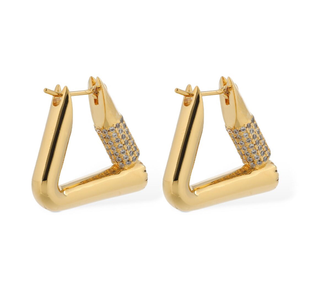 Zimmermann Swing Pave Hoop Earrings