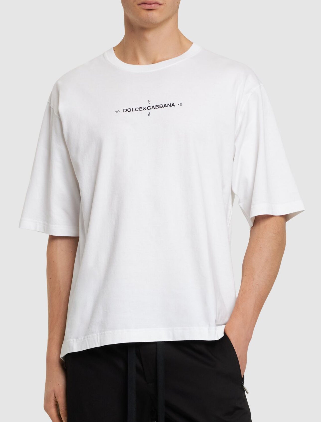 Dolce & Gabbana Oversized Cotton Jersey T-shirt