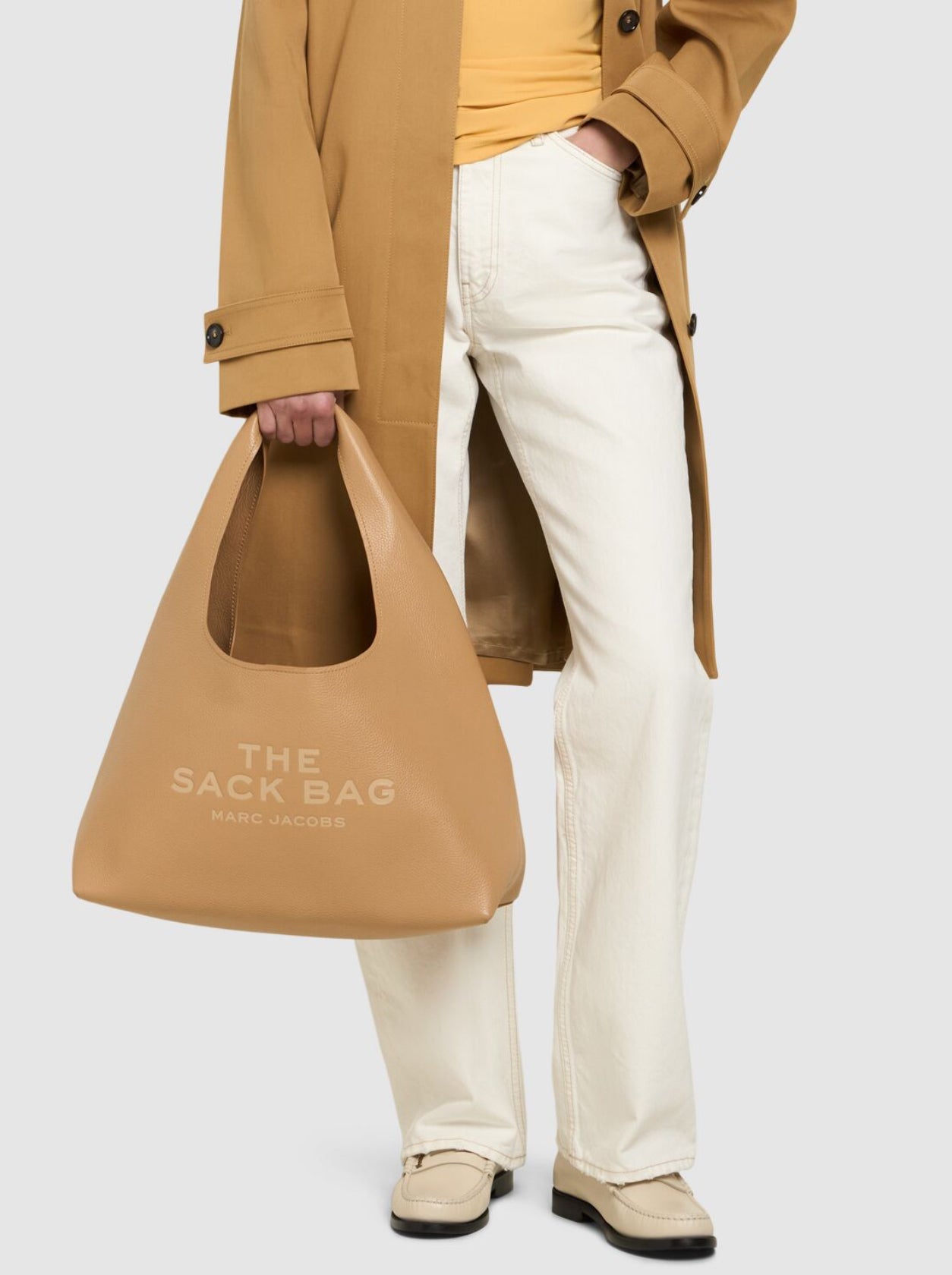 Marc Jacobs The Sack Leather Shoulder Bag