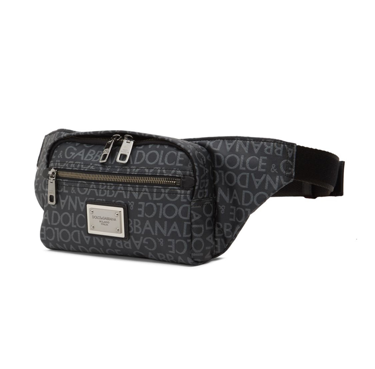 Dolce & Gabbana Logo Jacquard Belt Bag