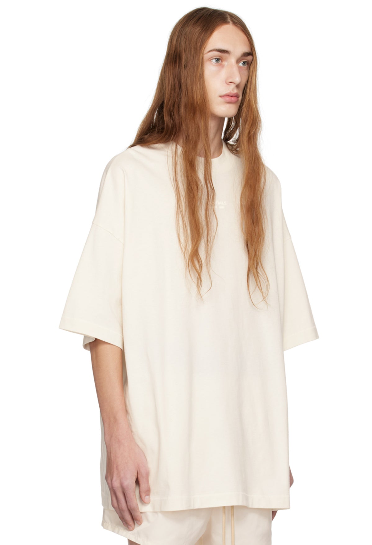 Fear Of God Essentials Off-White Crewneck T-shirt