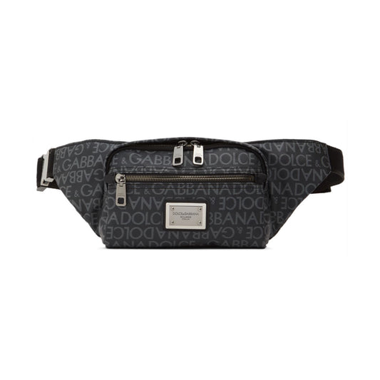 Dolce & Gabbana Logo Jacquard Belt Bag