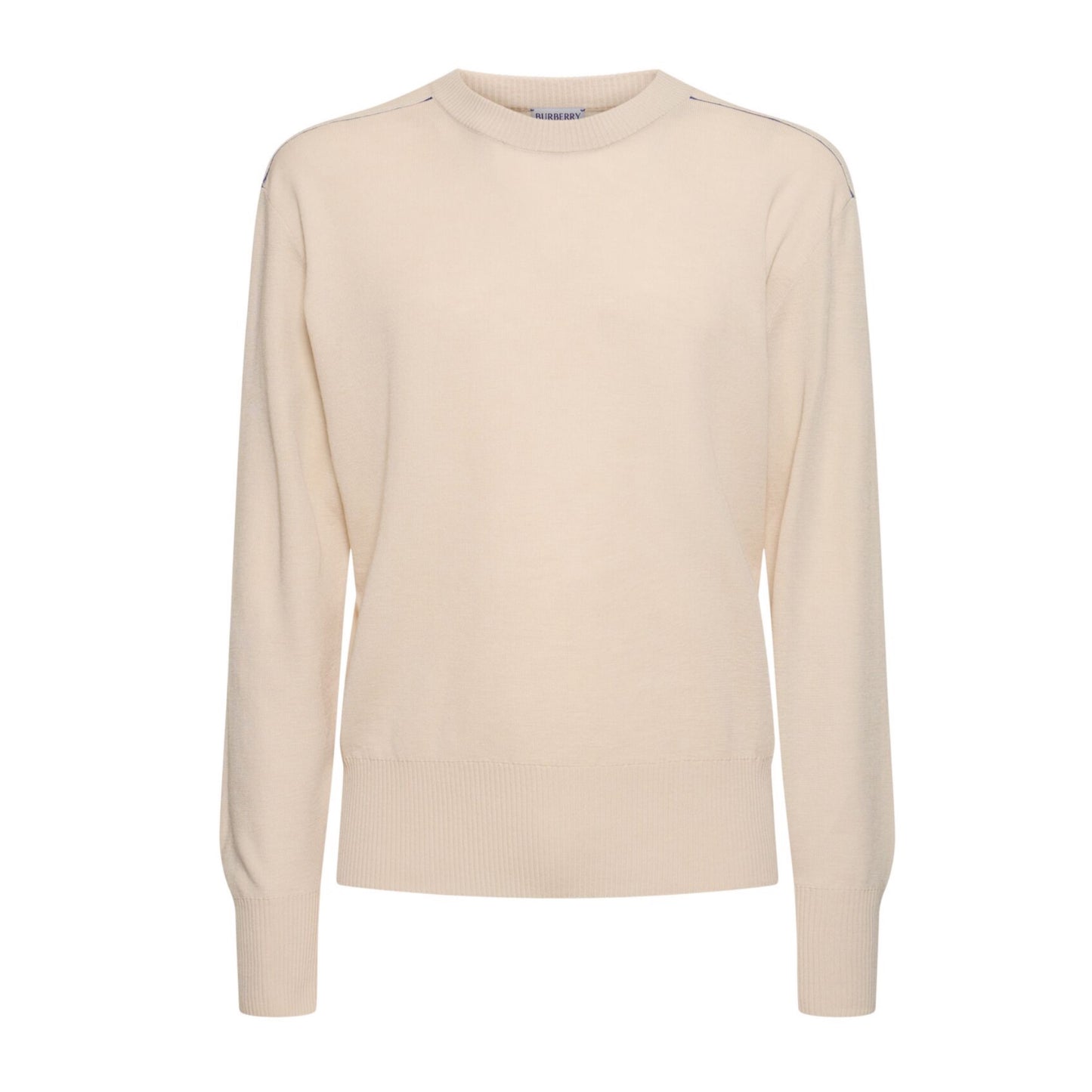 Burberry Wool Knit Crewneck Sweater