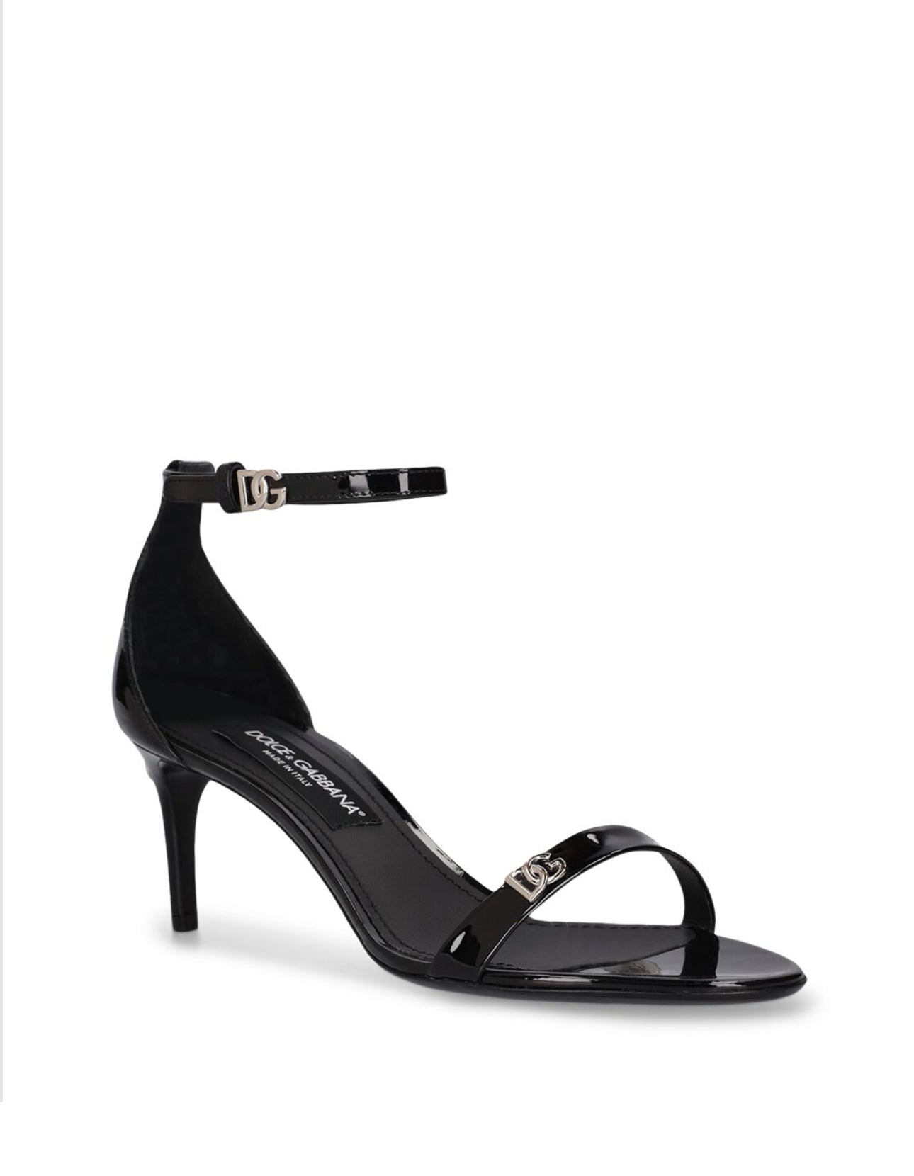 Dolce&Gabbana 60mm Keira Patent Leather Sandals