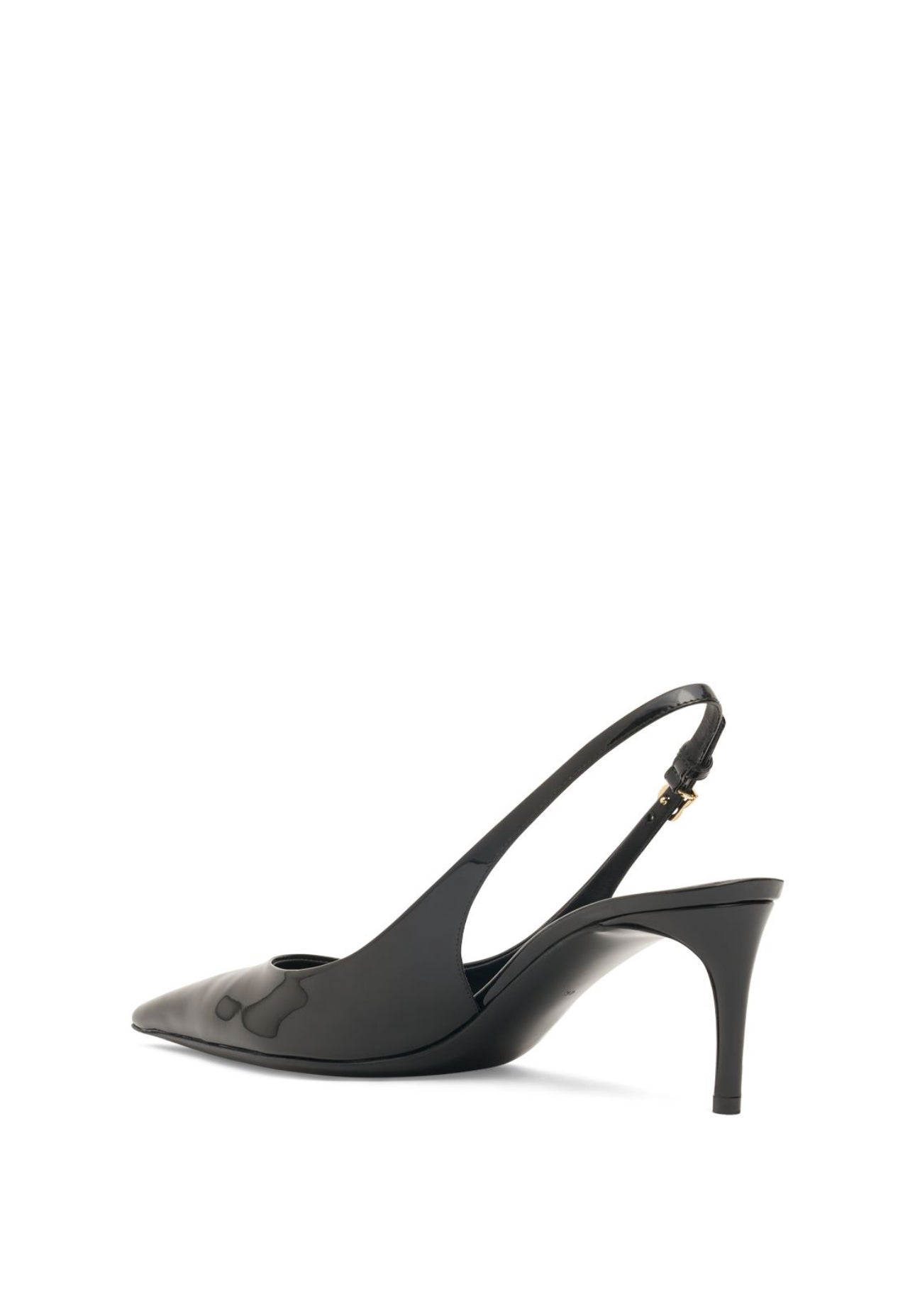 Dolce&Gabbana 60mm Patent Leather Slingback Pumps