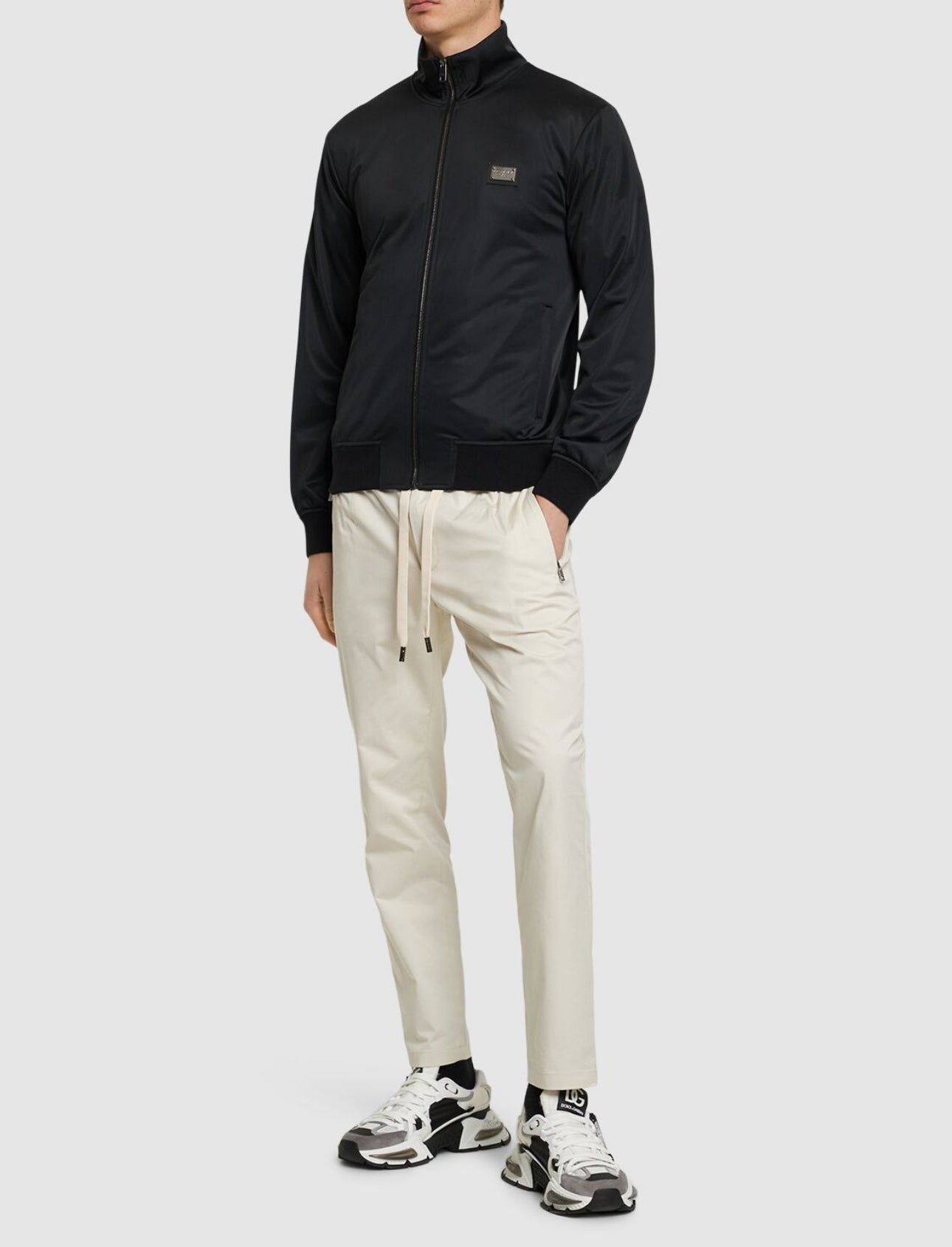 Dolce & Gabbana DG Essential Tech Zip Sweatshirt