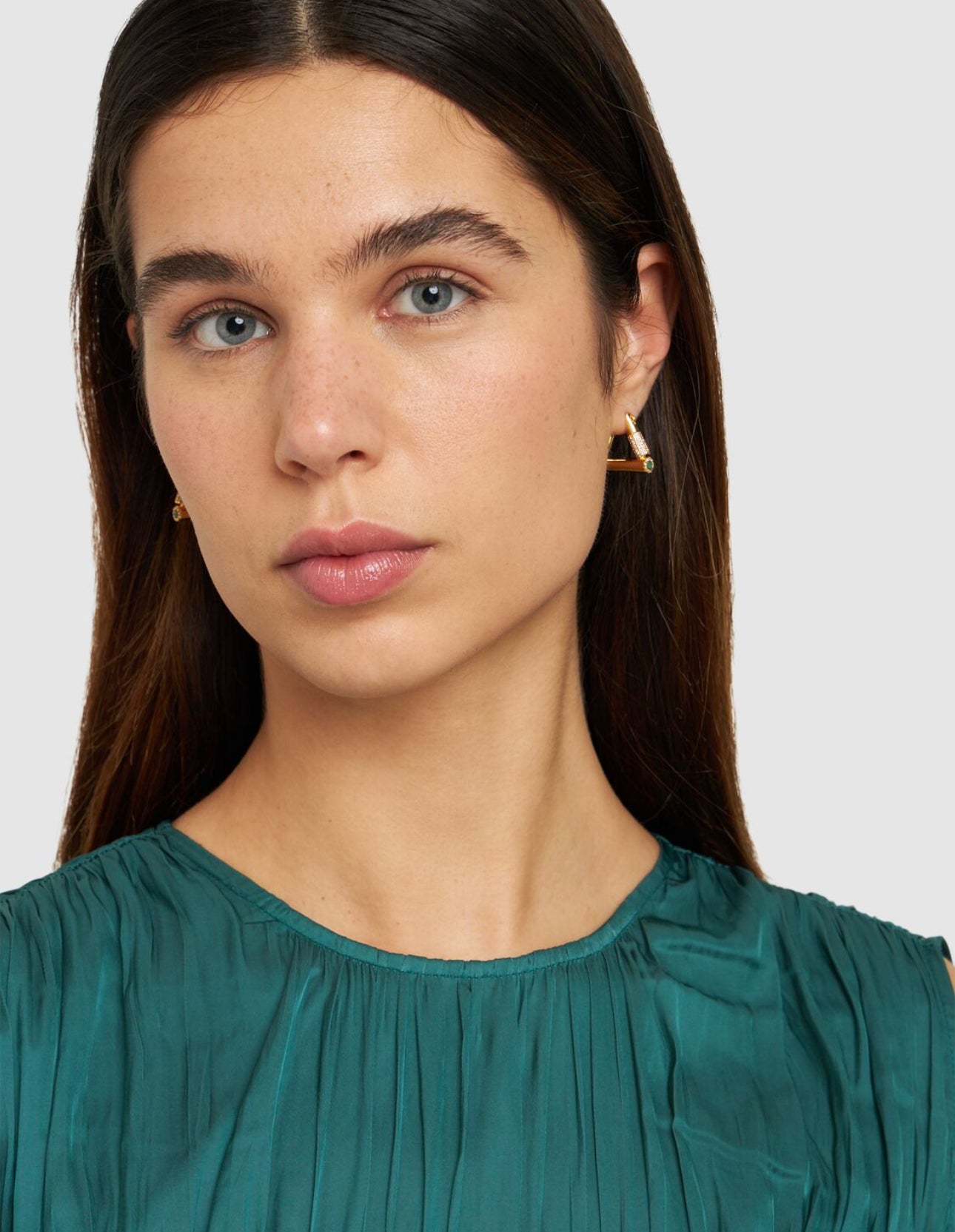 Zimmermann Swing Pave Hoop Earrings