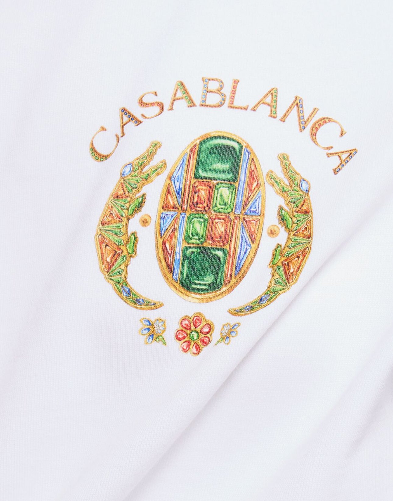 Casablanca Joyaux d’Afrique Organic Cotton T-shirt