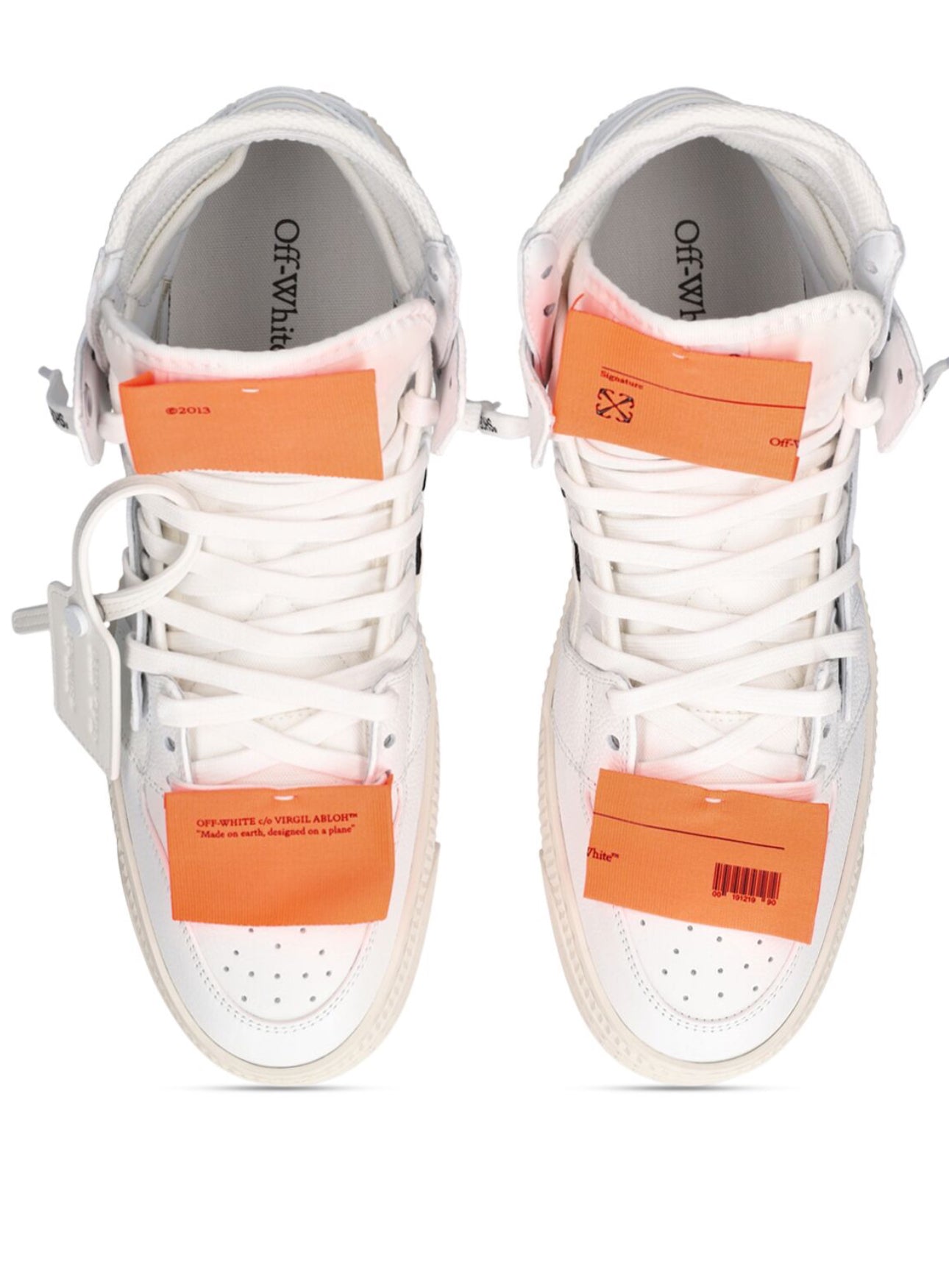 Off-White 20mm 3.0 Off Court Leather Sneakers