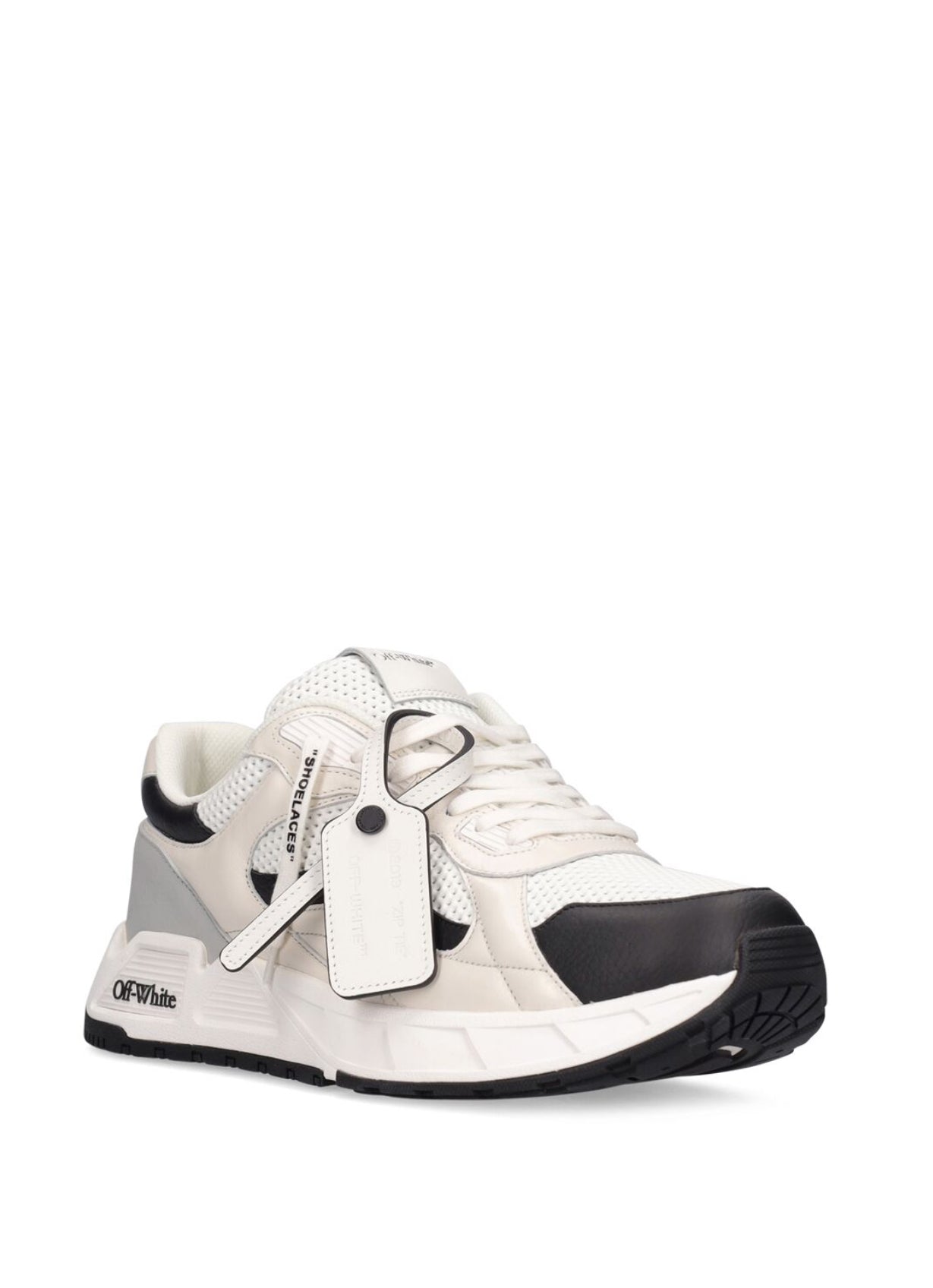 Off-White 20mm Kick Off Leather Sneakers