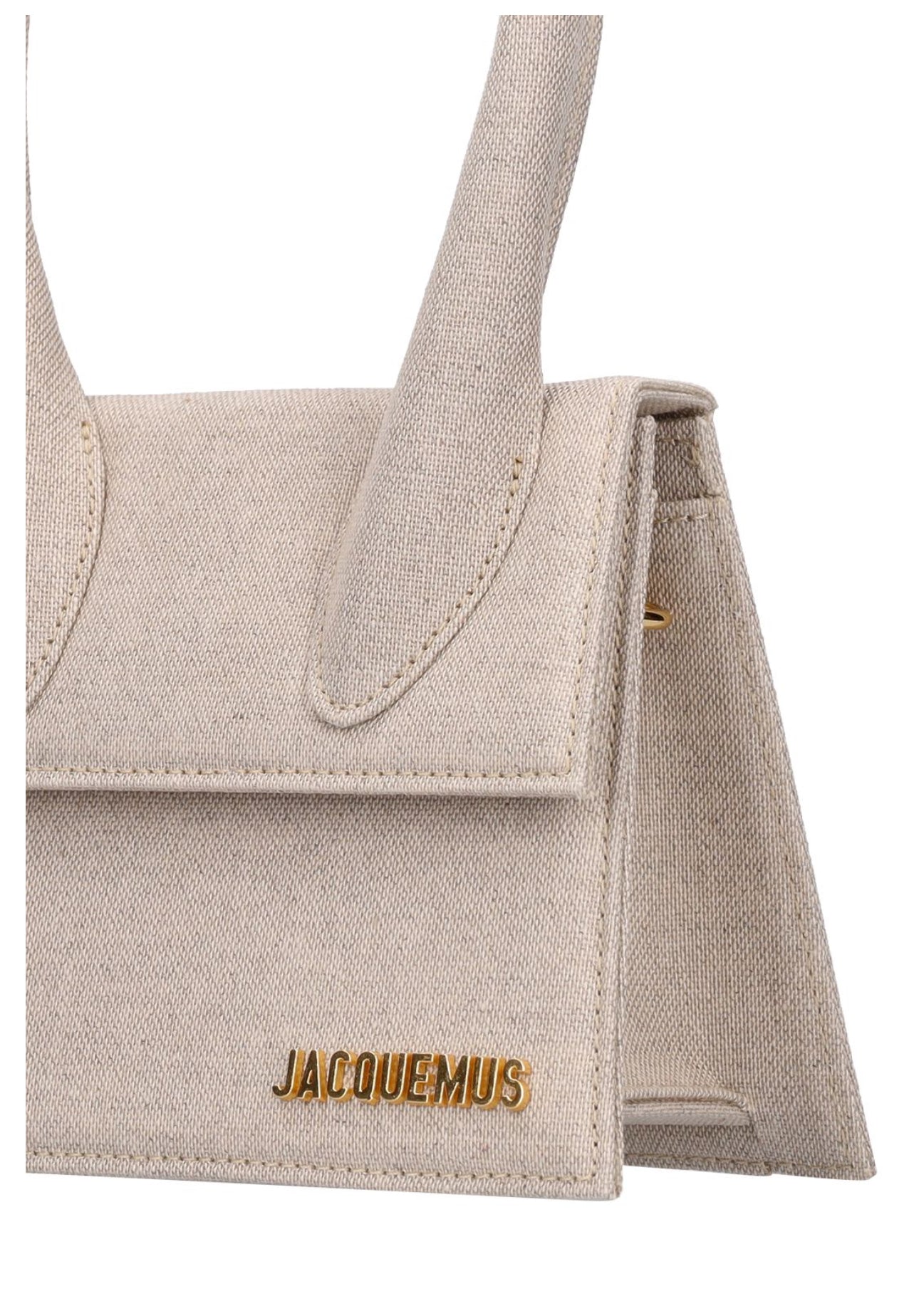 Jacquemus Le Chiquito Moyen Cotton & Linen Bag