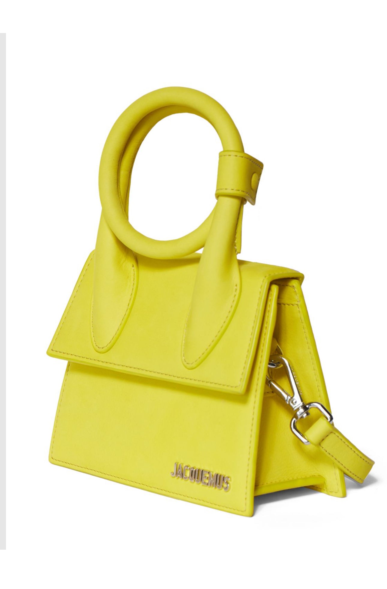 Jacquemus Le Chiquito Noeud Leather Top Handle Bag