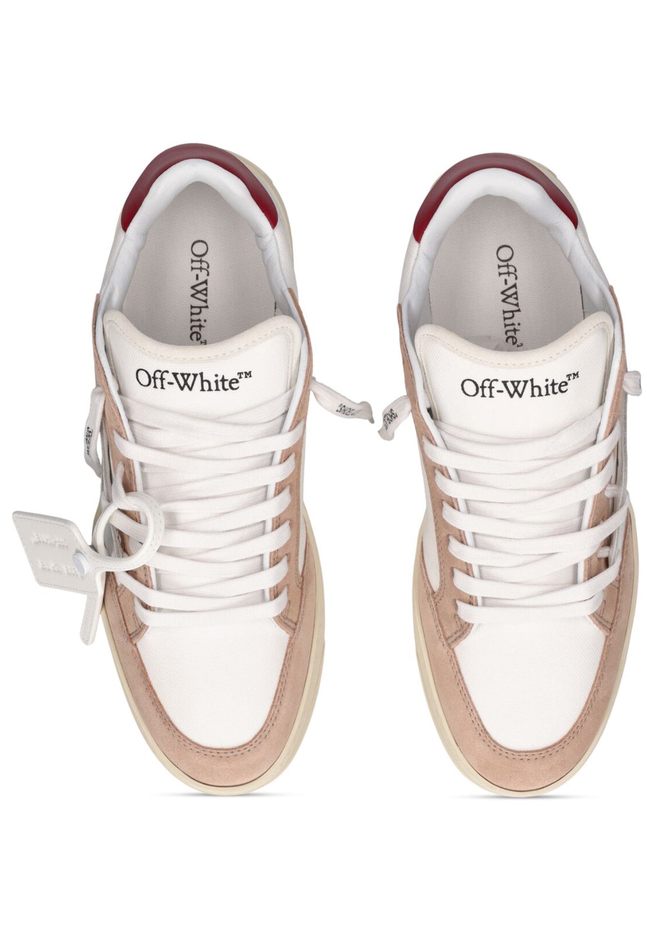 Off-White 20mm 5.0 Leather & Cotton Sneakers