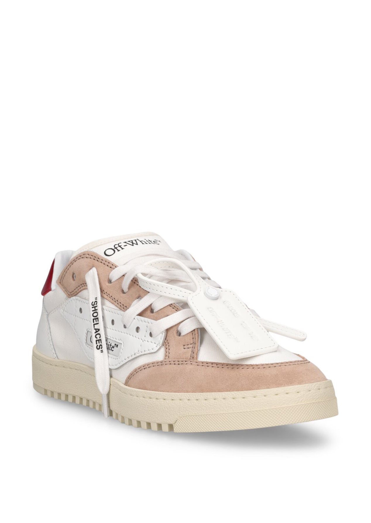 Off-White 20mm 5.0 Leather & Cotton Sneakers