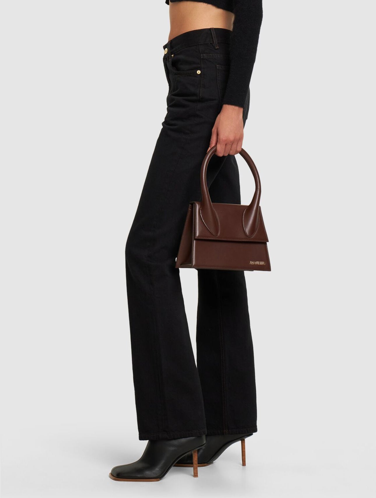 Jacquemus Le Grand Chiquito Leather Top Handle Bag