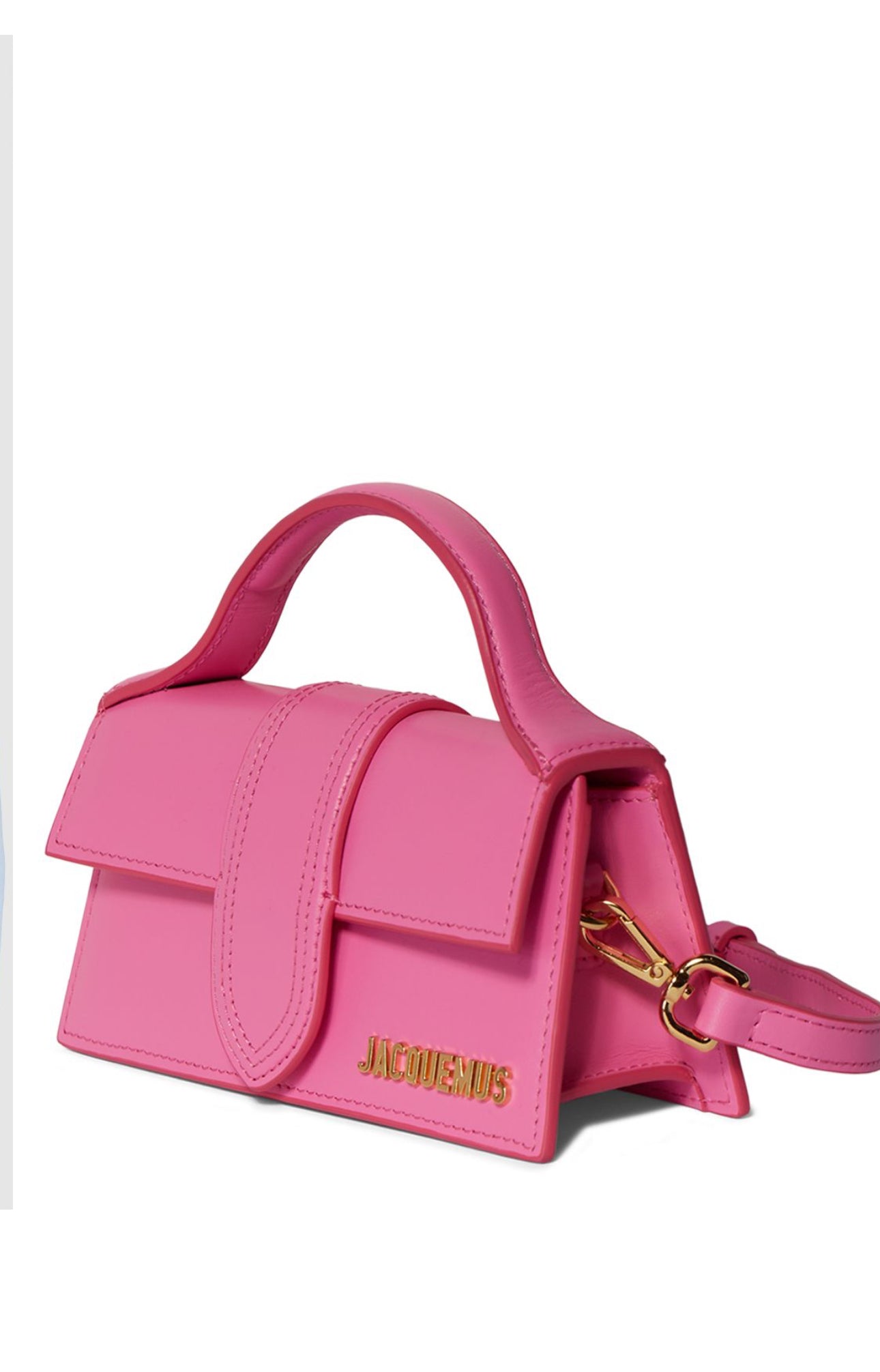 Jacquemus Le Bambino Leather Top Handle Bag