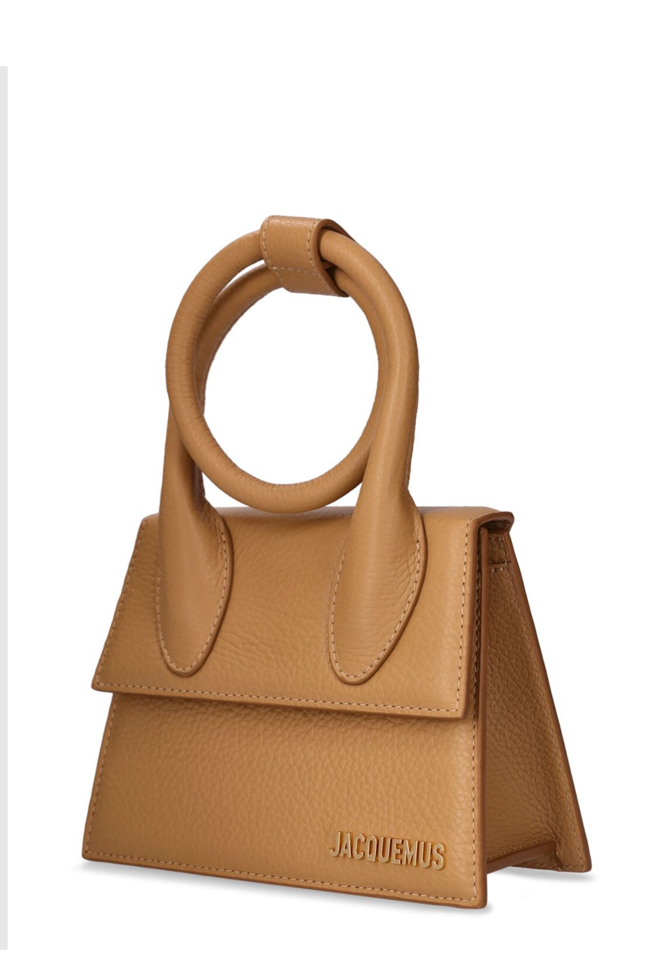 Jacquemus Le Chiquito Noeud Leather Top Handle Bag