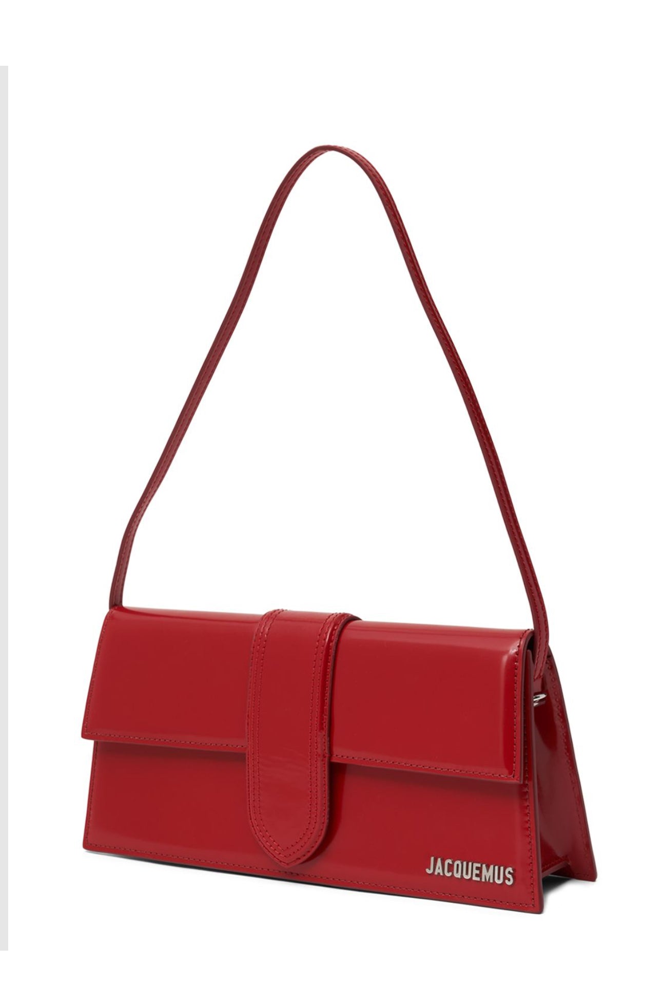 Jacquemus Le Bambino Long Patent Shoulder Bag