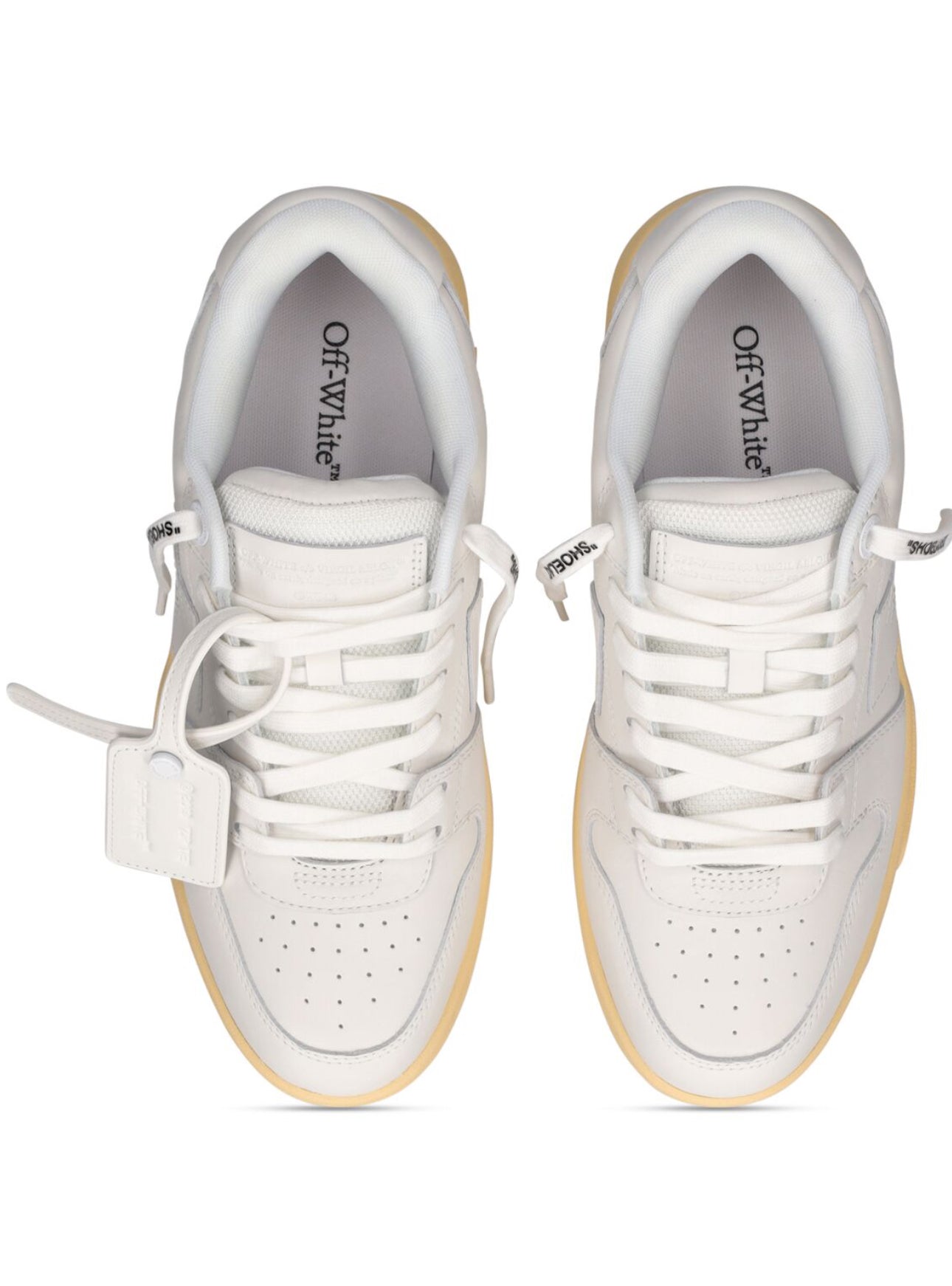 Off-White 30mm Out Of Office Leather Sneakers