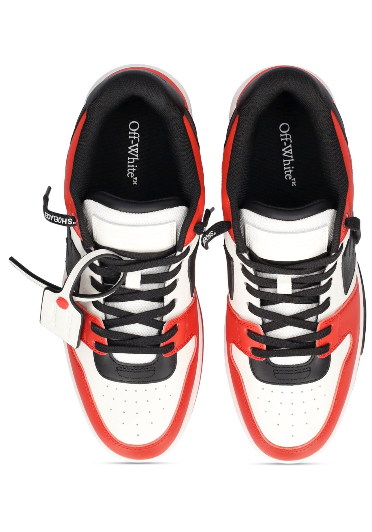 Off-White Out Of Office Leather Sneakers