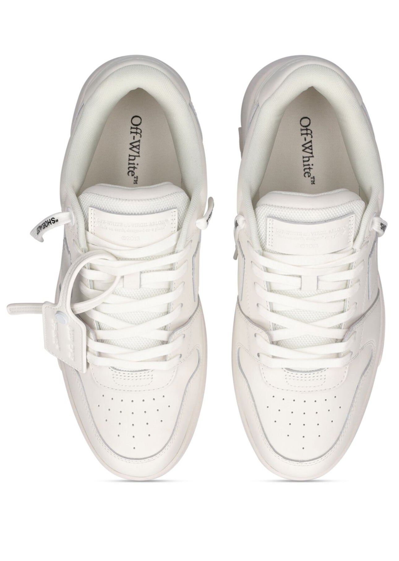 Off-White Out Of Office Leather Sneakers