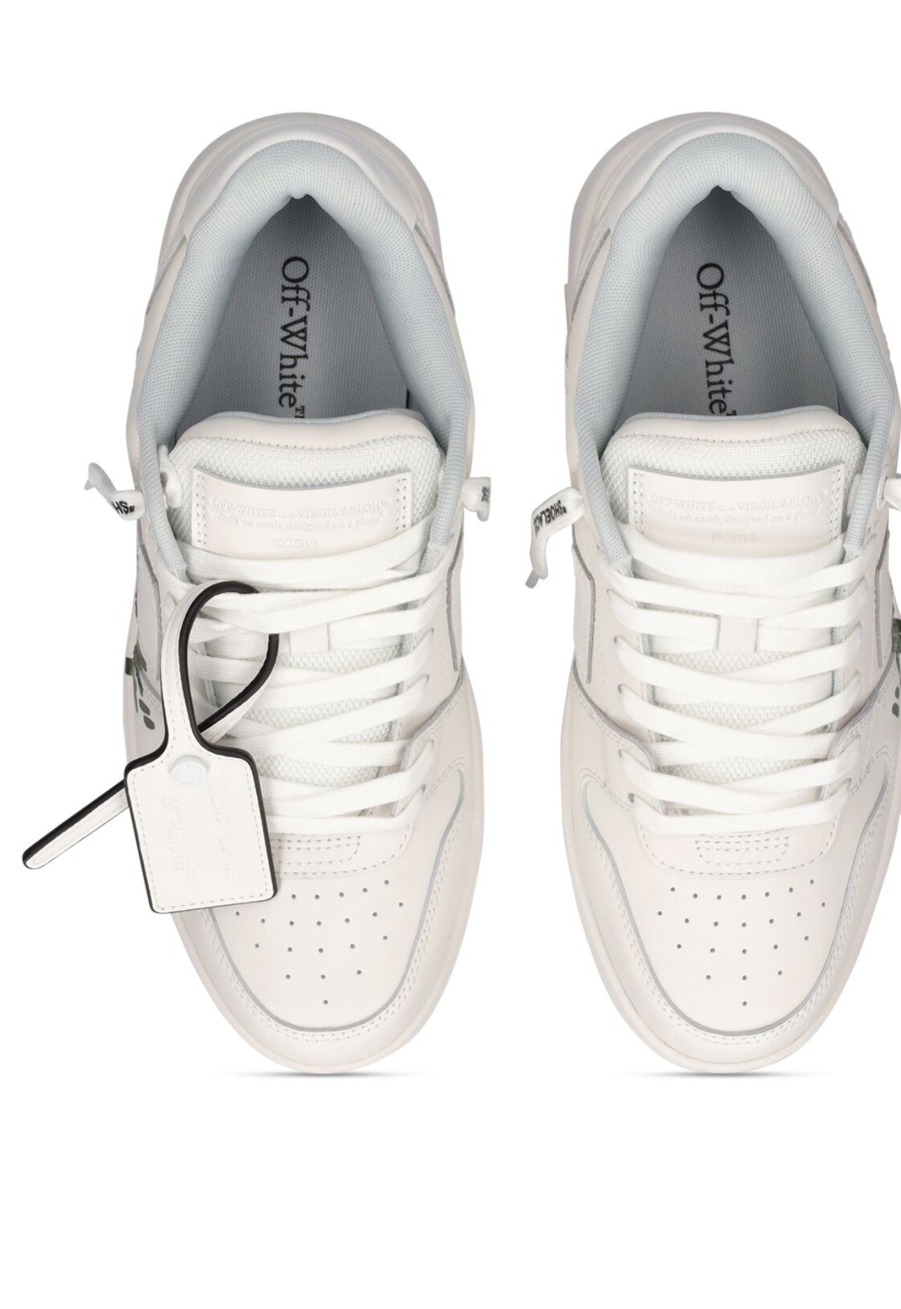 Off-White Out Of Office Leather Sneakers