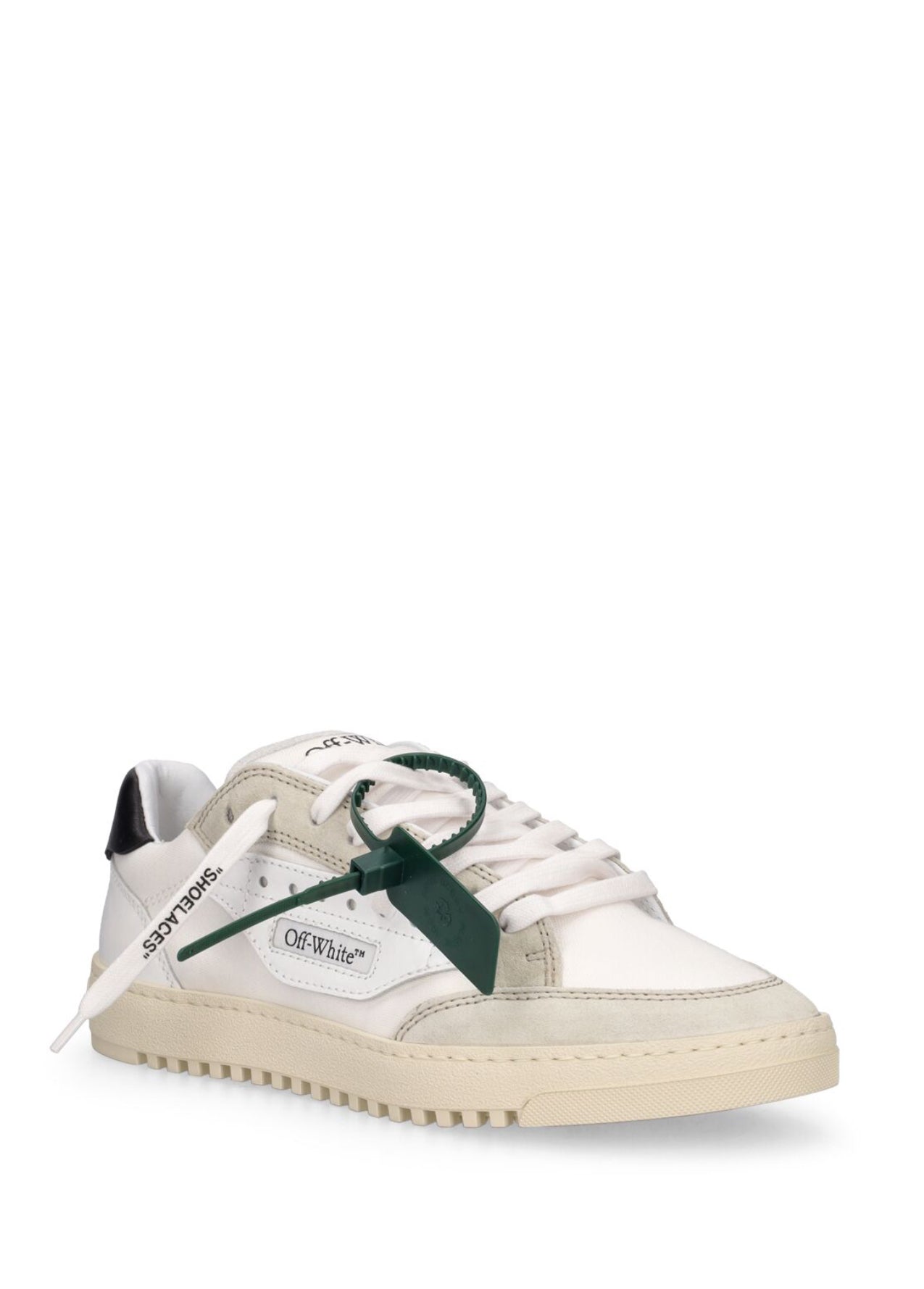 Off-White 20mm 5.0 Leather & Cotton Sneakers