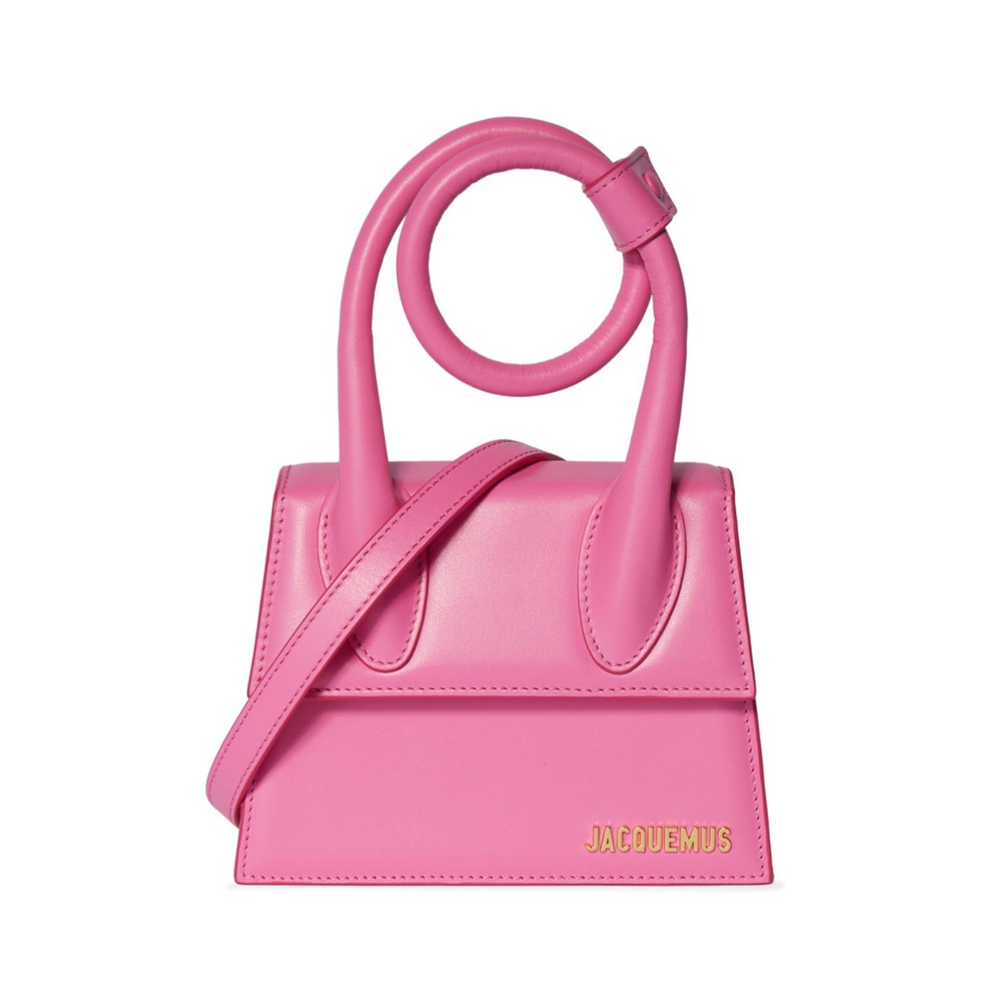 Jacquemus Le Chiquito Noeud Leather Top Handle Bag