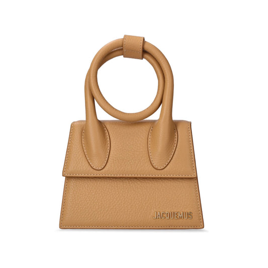 Jacquemus Le Chiquito Noeud Leather Top Handle Bag