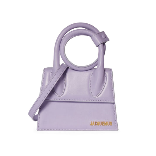 Jacquemus Le Chiquito Noeud Leather Top Handle Bag