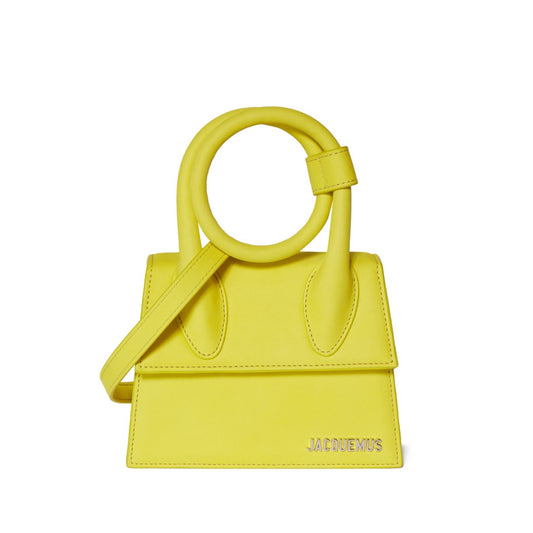 Jacquemus Le Chiquito Noeud Leather Top Handle Bag