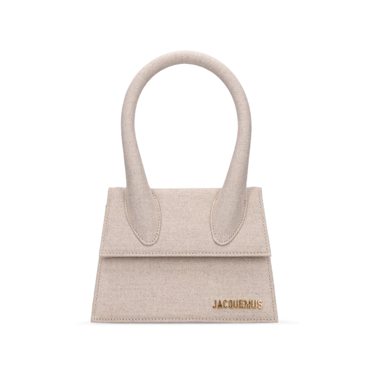 Jacquemus Le Chiquito Moyen Cotton & Linen Bag