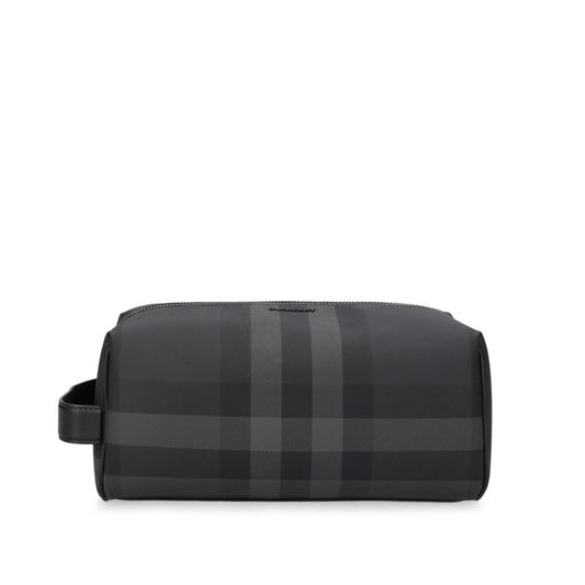 Burberry Check Print Toiletry Bag