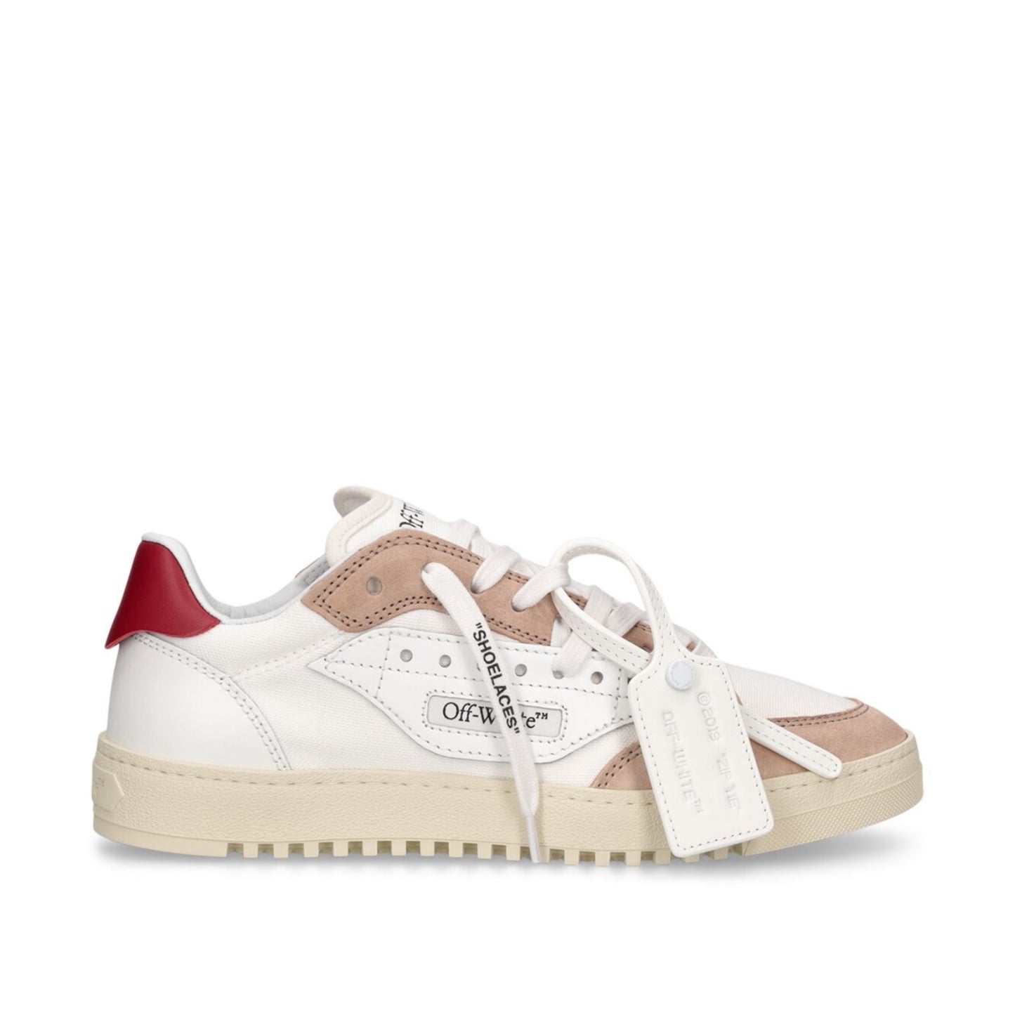 Off-White 20mm 5.0 Leather & Cotton Sneakers