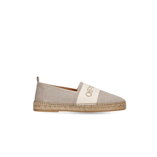 Off-White
Bookish Espadrillas in Linen and Cotton