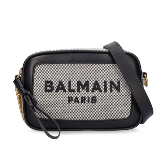 Balmain B-Army Canvas Camera Bag