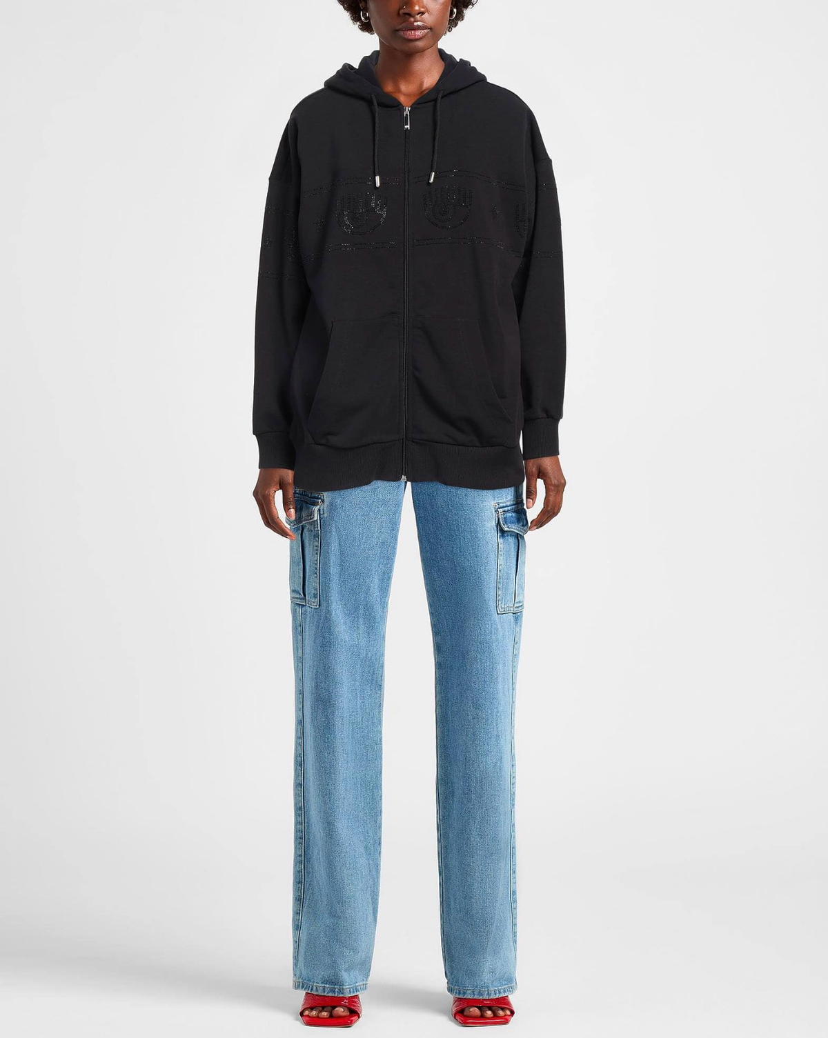 Chiara Ferragni Zip Hoodie