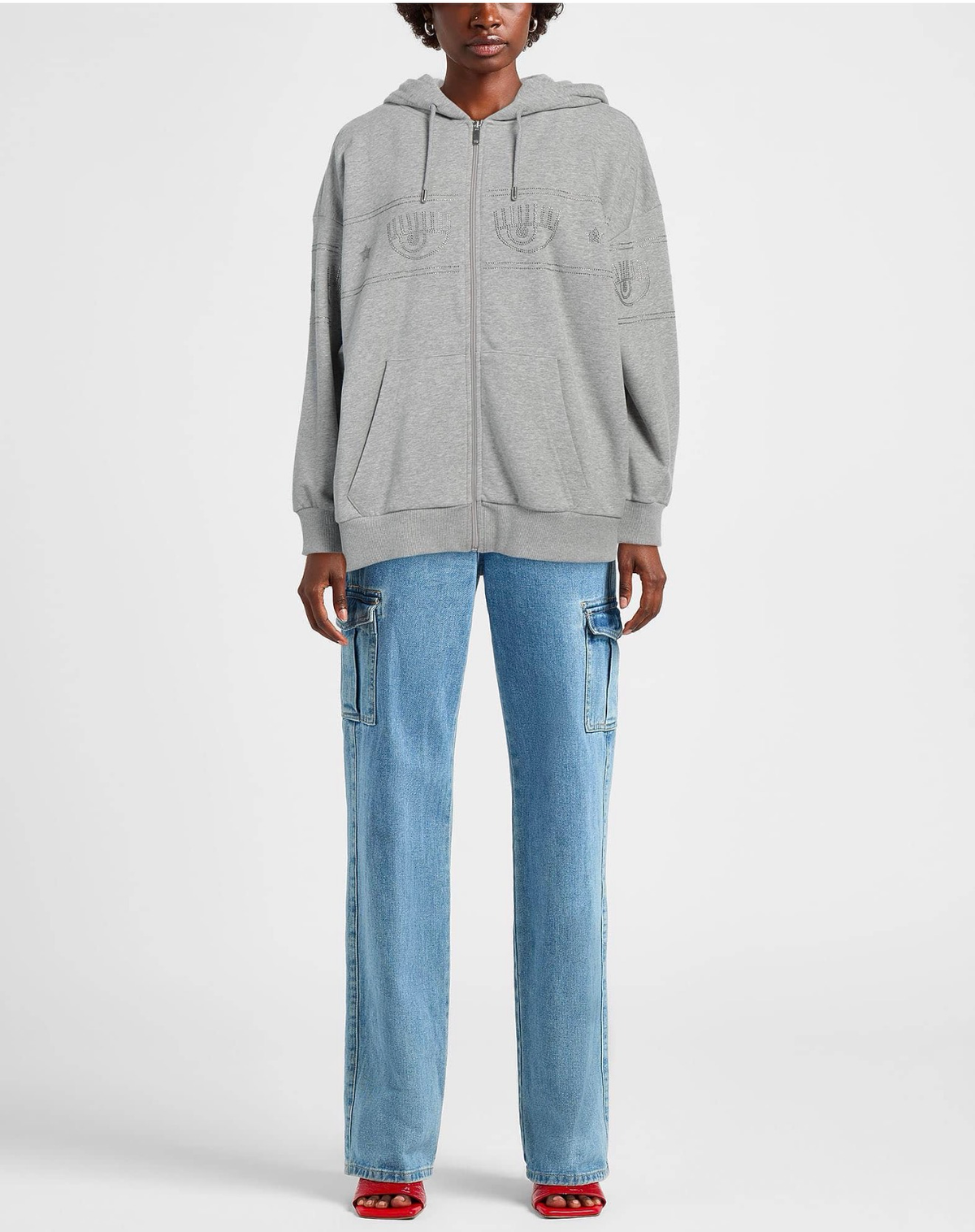 Chiara Ferragni Zip Hoodie