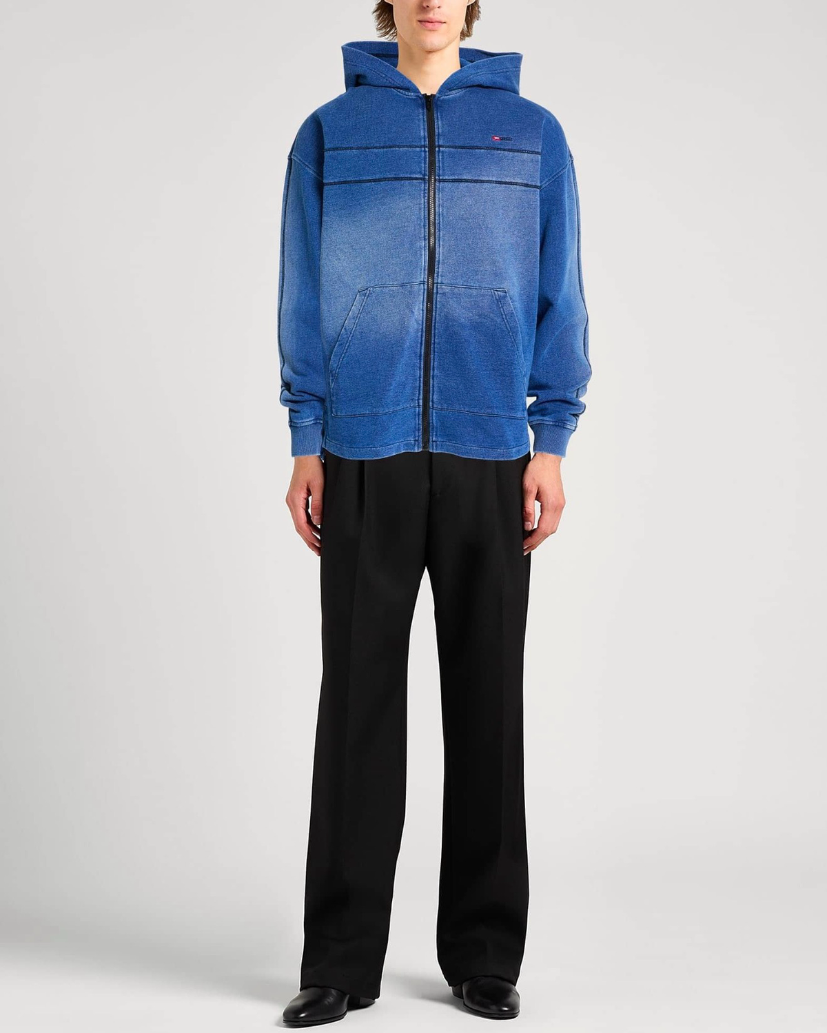 Diesel Zipped Hoodie