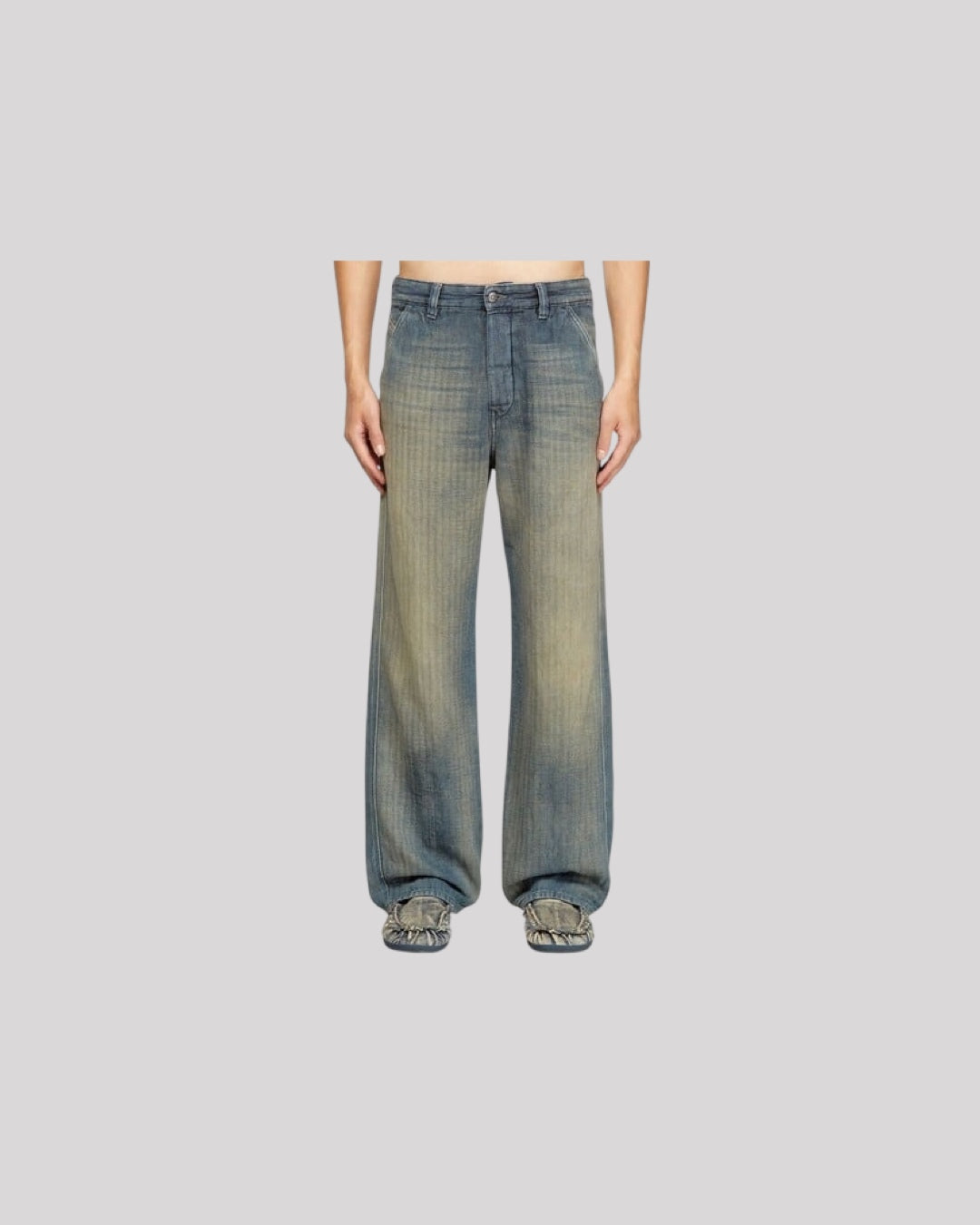 Diesel Regular Fit Unisex Denim Jeans