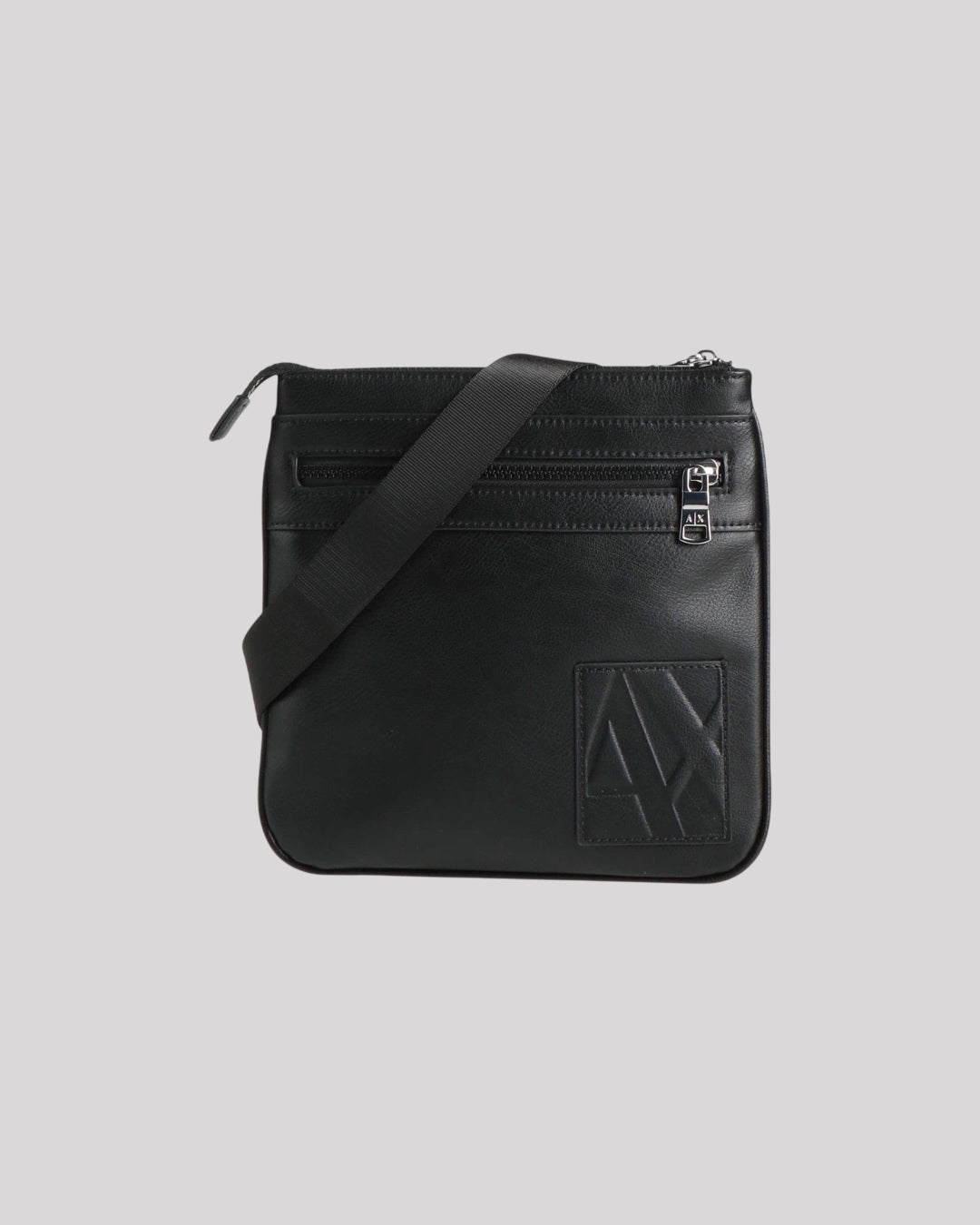 Armani Exchange Leather Shoulder Bag